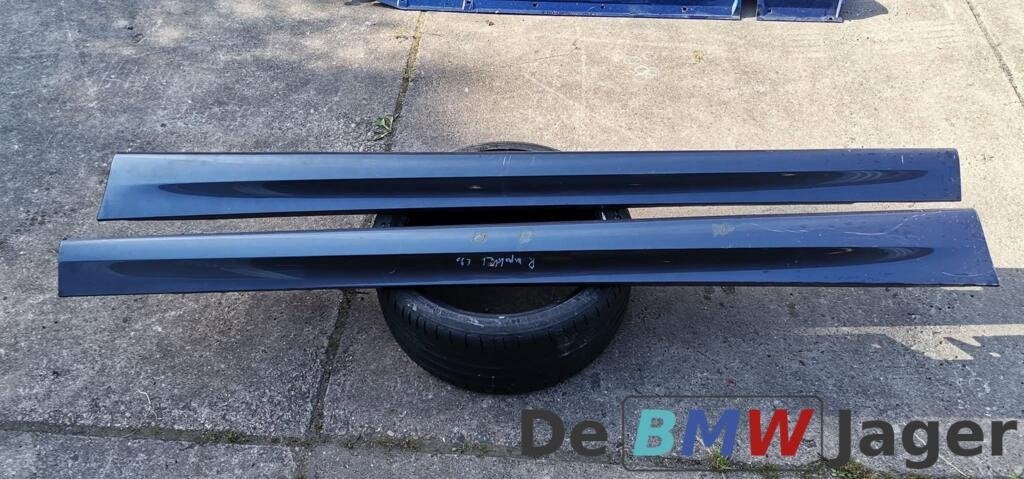 Sideskirt set grijs BMW 3-serie E90 & E91 M 51777906508, Gebruikt, Ophalen of Verzenden, BMW, BMW