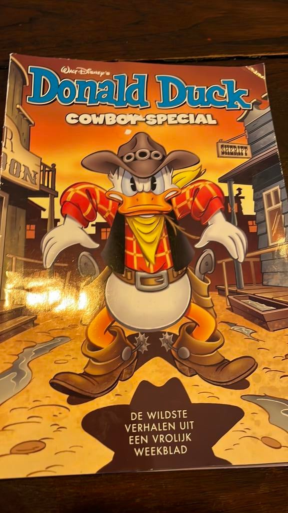 Donald duck cowboy-special met poster!, Boeken, Ophalen of Verzenden