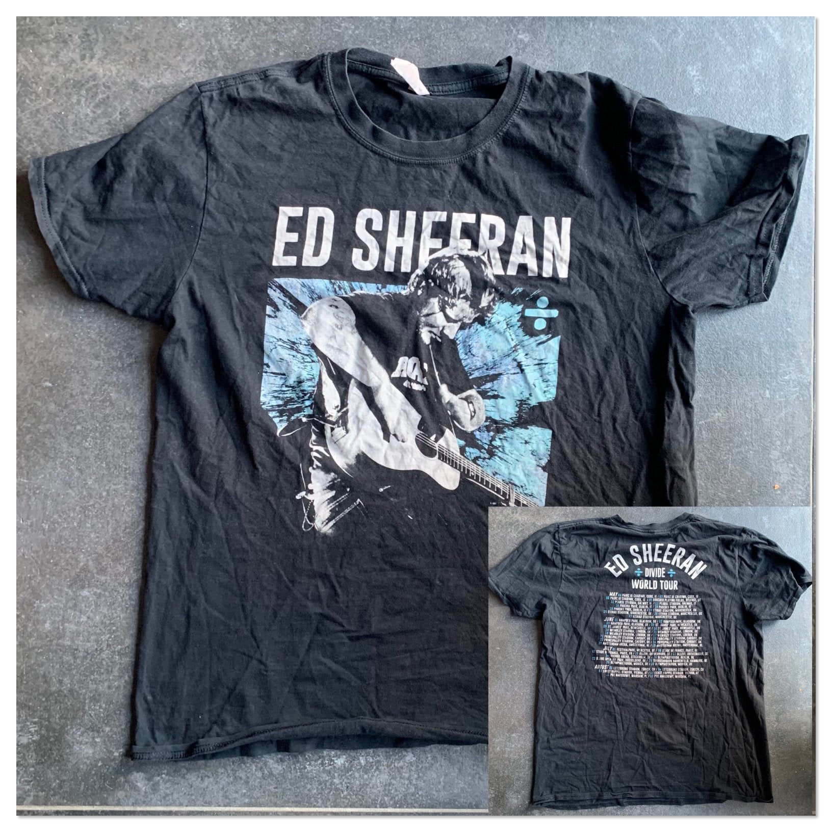 Ed Sheeran: Divide Wold Tour T-shirt