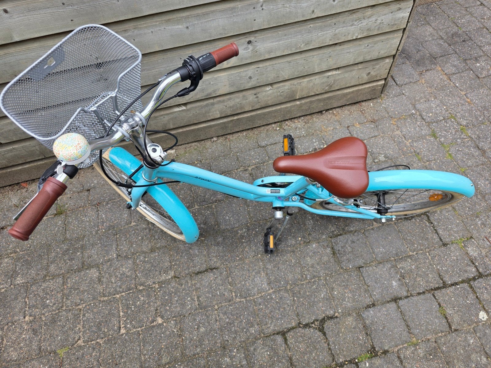Kinderfiets B'Twin 20 inch, Ophalen, 20 inch of meer, Gebruikt, Velgrem