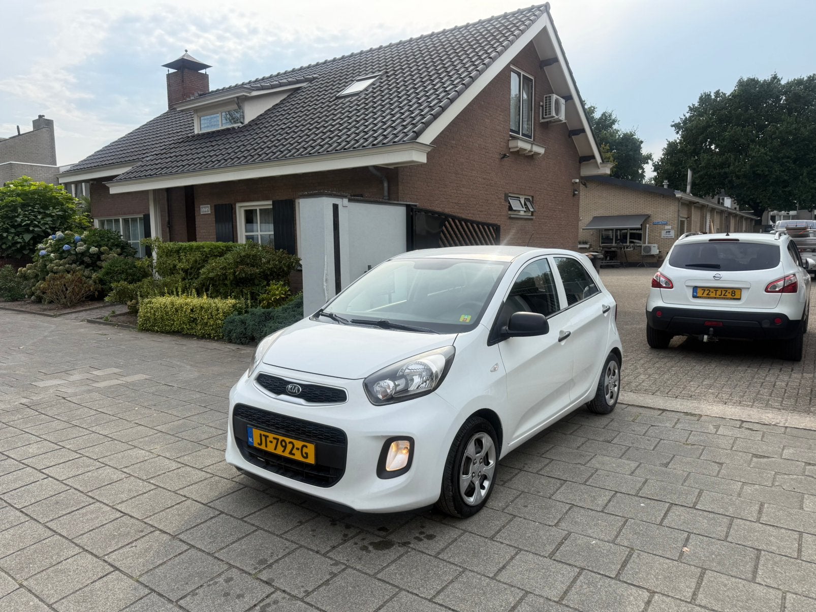 Kia Picanto 1.0 Cvvt 5-DRS 2016 Wit, Huisgarantie, Met garantie (alle), Origineel Nederlands, Bedrijf