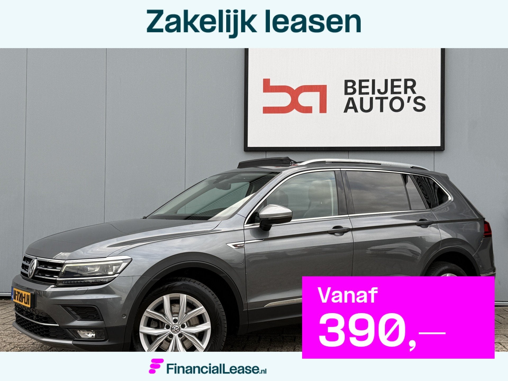Volkswagen Tiguan Allspace 2.0 TSI 4Motion Highline Aut/Pano, Automaat, Dealer onderhouden, Gebruikt, Euro 6