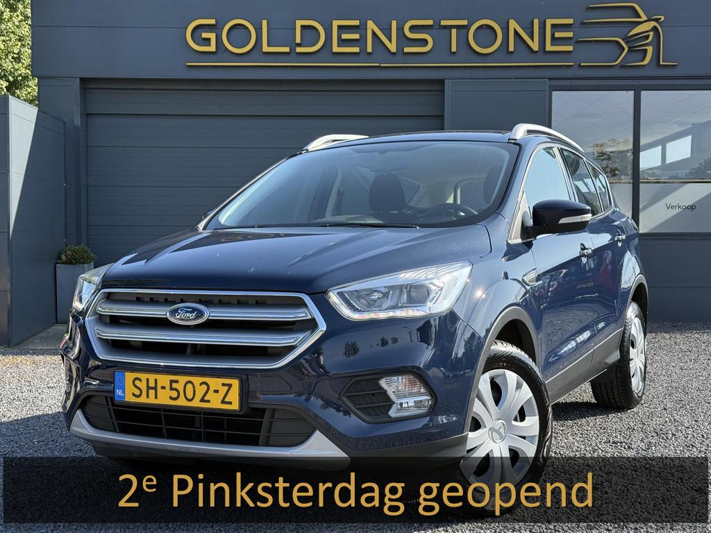 Ford Kuga 1.5 EcoBoost Trend Ultimate 2e Eigenaar,NaviDealer, Auto's, Stof, Euro 6, 4 cilinders, Blauw