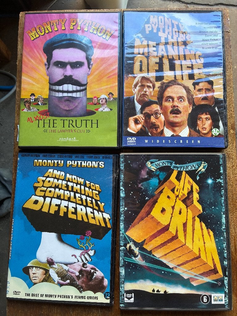 LOSSE VERKOOP ; Monthy Python DVD's , zie omschrijving, Engels, Alle leeftijden, Nederlands, Ophalen of Verzenden