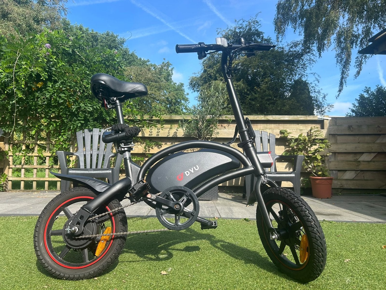 DYU Vouwfiets Elektrische Fiets - Zo goed als nieuw, Ophalen, Zo goed als nieuw, Overige merken