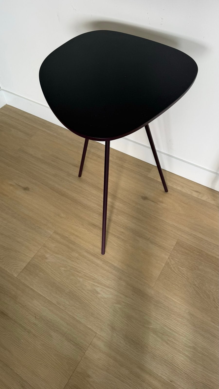 Stijlvolle bijzettafel Leo luxe Portello spruzza, 45 tot 60 cm, Minder dan 55 cm, Metaal of Aluminium, Ophalen of Verzenden