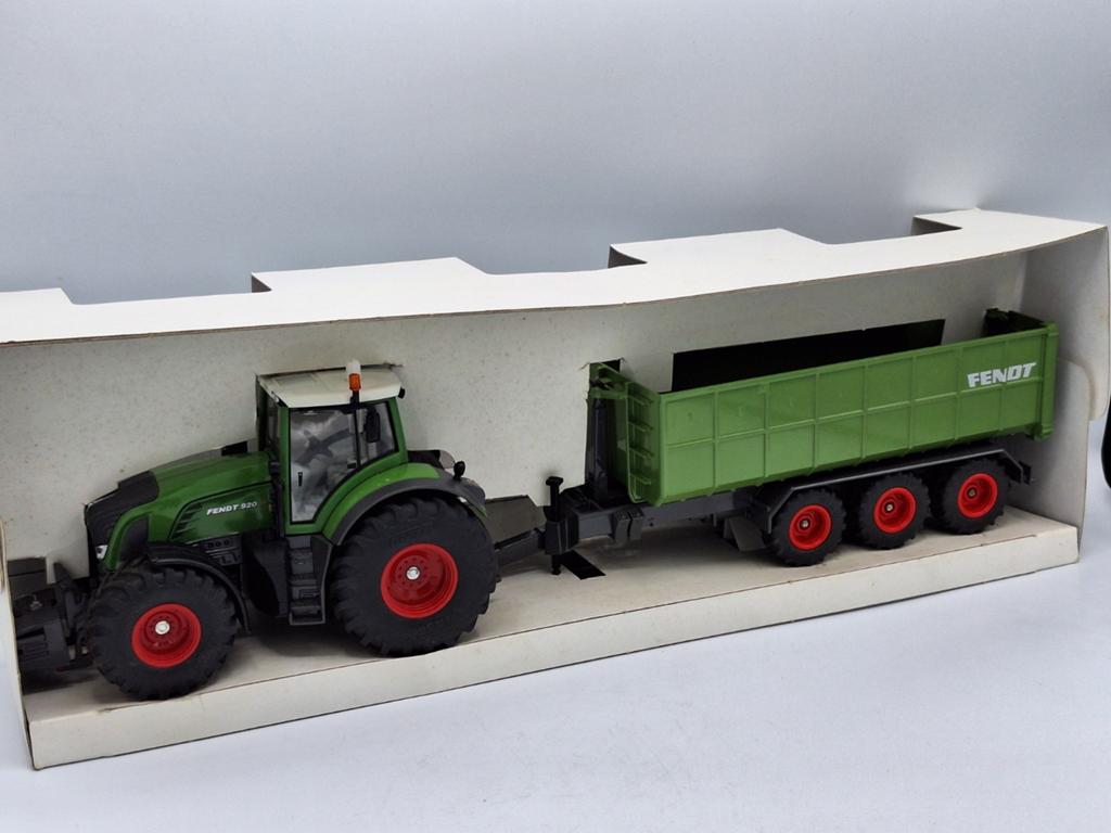 Fendt 920 Vario met Fendt Haakarm met Afzetbak, Hobby en Vrije tijd, SIKU, Tractor of Landbouw, Nieuw, Nvt