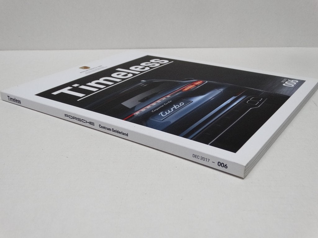 Porsche Timeless boek  Dec 2017  006 nog nieuw, Ophalen of Verzenden, Nieuw, Porsche