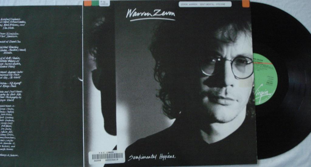 Warren Zevon - Sentimental Hygiene, Cd's en Dvd's, Vinyl | Rock, Ophalen of Verzenden, Gebruikt, 12 inch, Overige genres