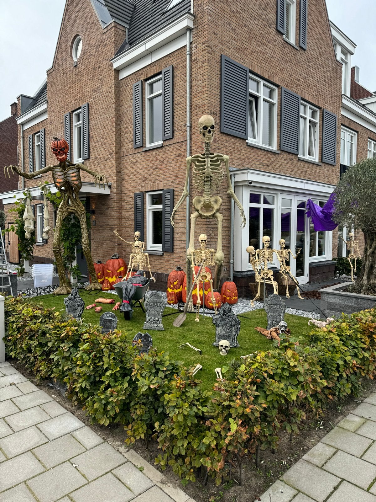 Grote Halloween Verzameling - Decoratie en Meer!, Ophalen, Gebruikt, Versiering, Halloween of Griezel