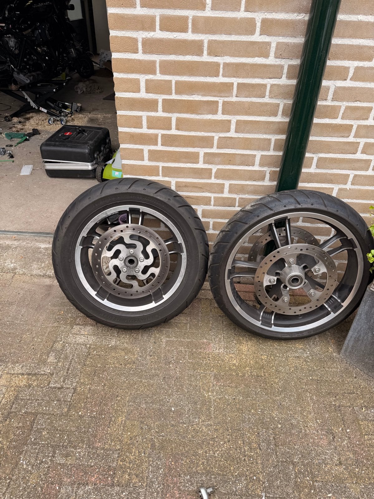 Harley Davidson Road Glide Velgen (2018), Motoren, Ophalen, Gebruikt
