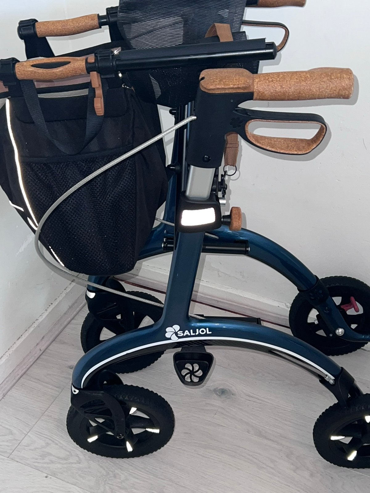 Saljol rollator, Ophalen of Verzenden, Opvouwbaar, Zo goed als nieuw