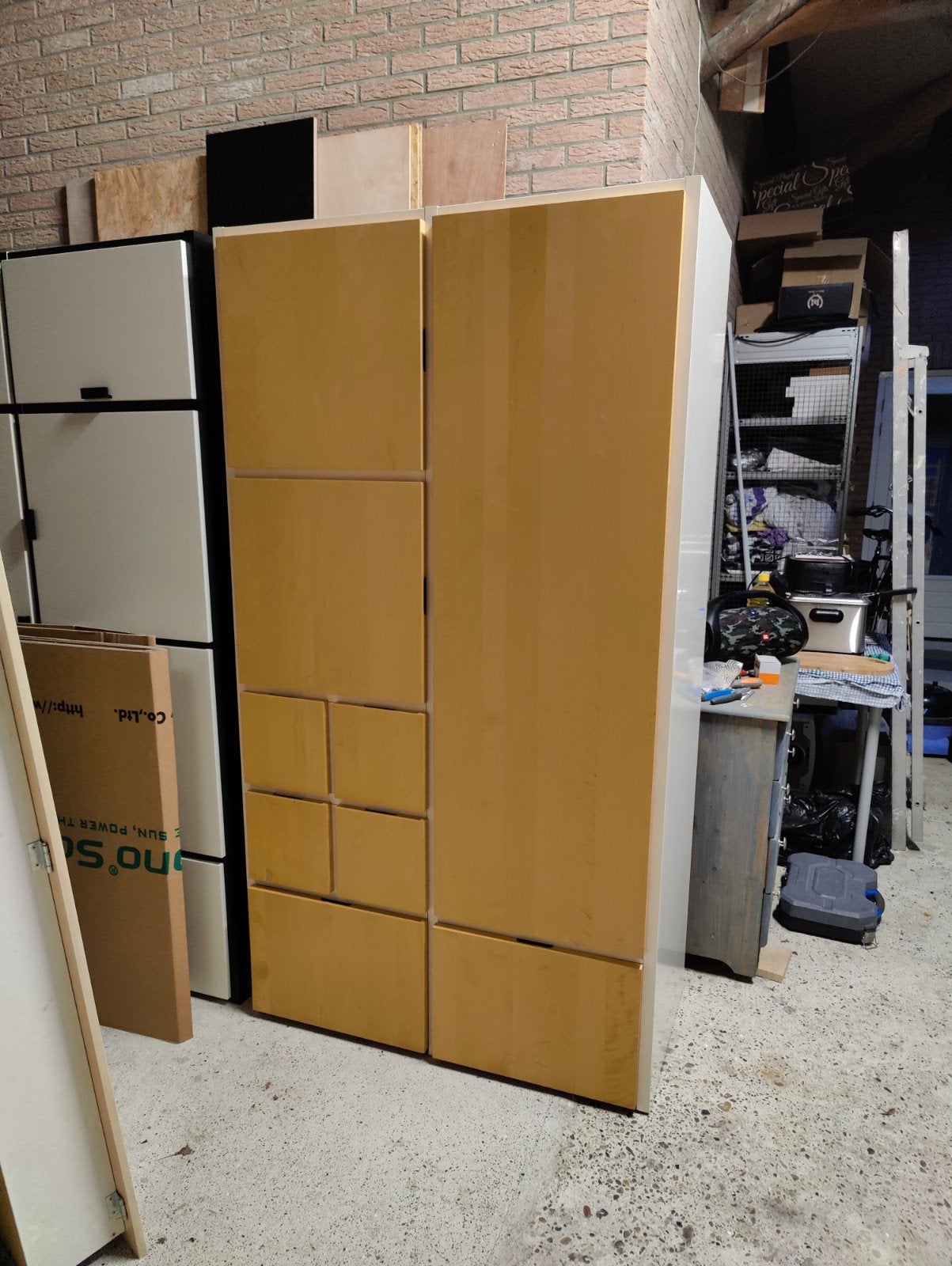 Ikea Rakke kledingkast, Gebruikt, 100 tot 150 cm, 200 cm of meer, 50 tot 75 cm