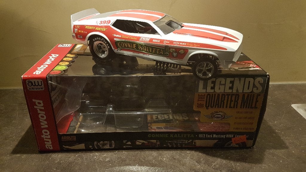 Ford Mustang dragracer Connie Calitta, Hobby en Vrije tijd, Modelauto's | 1:18, Ophalen of Verzenden