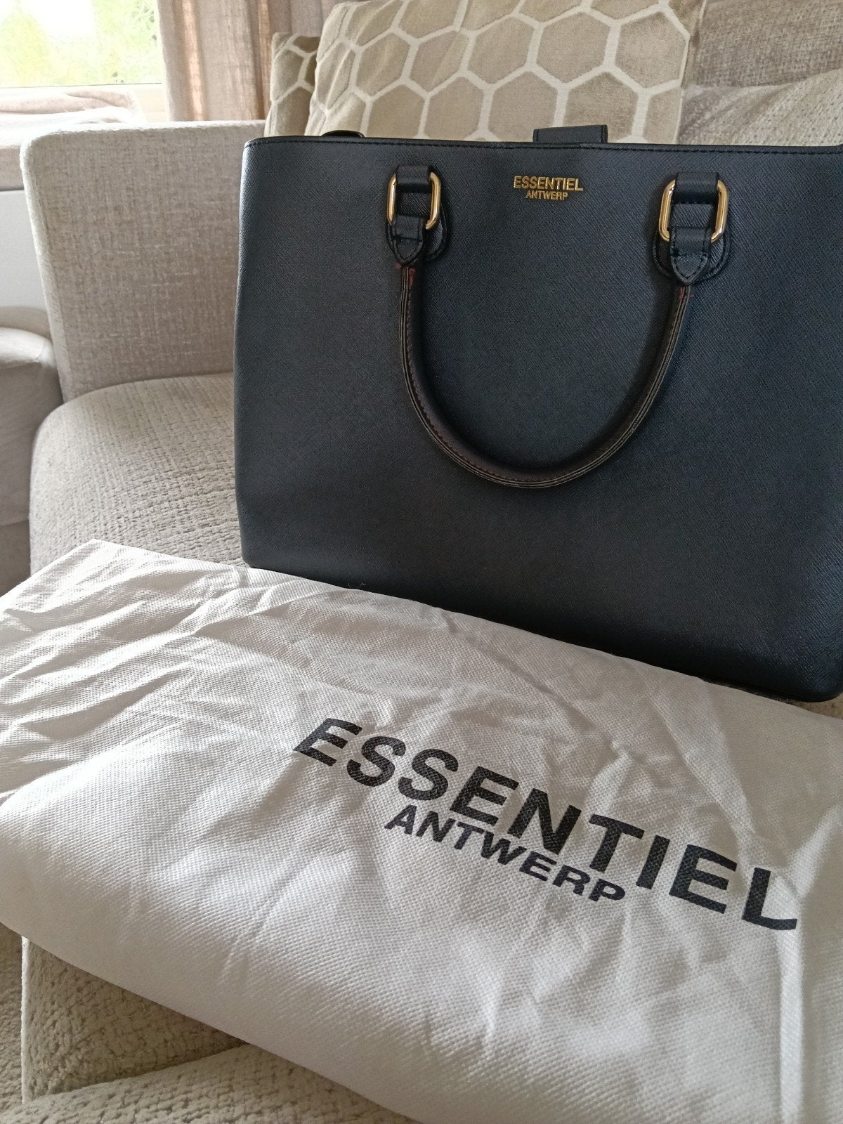 Essentiel tas, Ophalen, Nieuw, Blauw, Minder dan 35 cm