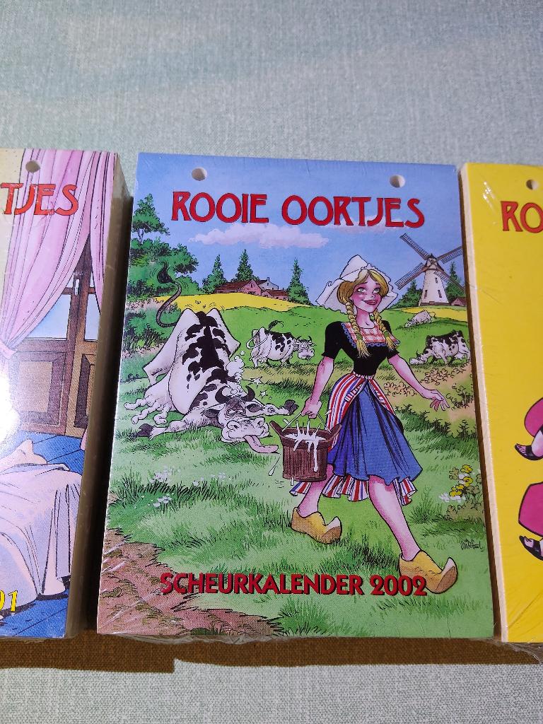 Rooie oortjes scheurkalenders, Eén stripboek, Ophalen of Verzenden, Zo goed als nieuw