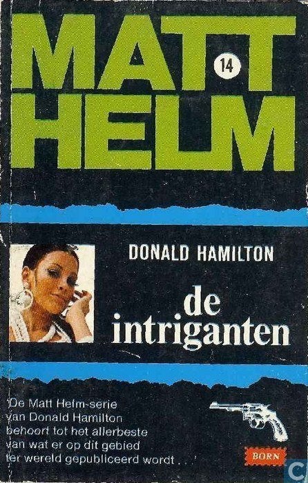 Matt Helm, De Intriganten, Born Pocket jaren 70, Ophalen of Verzenden, Zo goed als nieuw