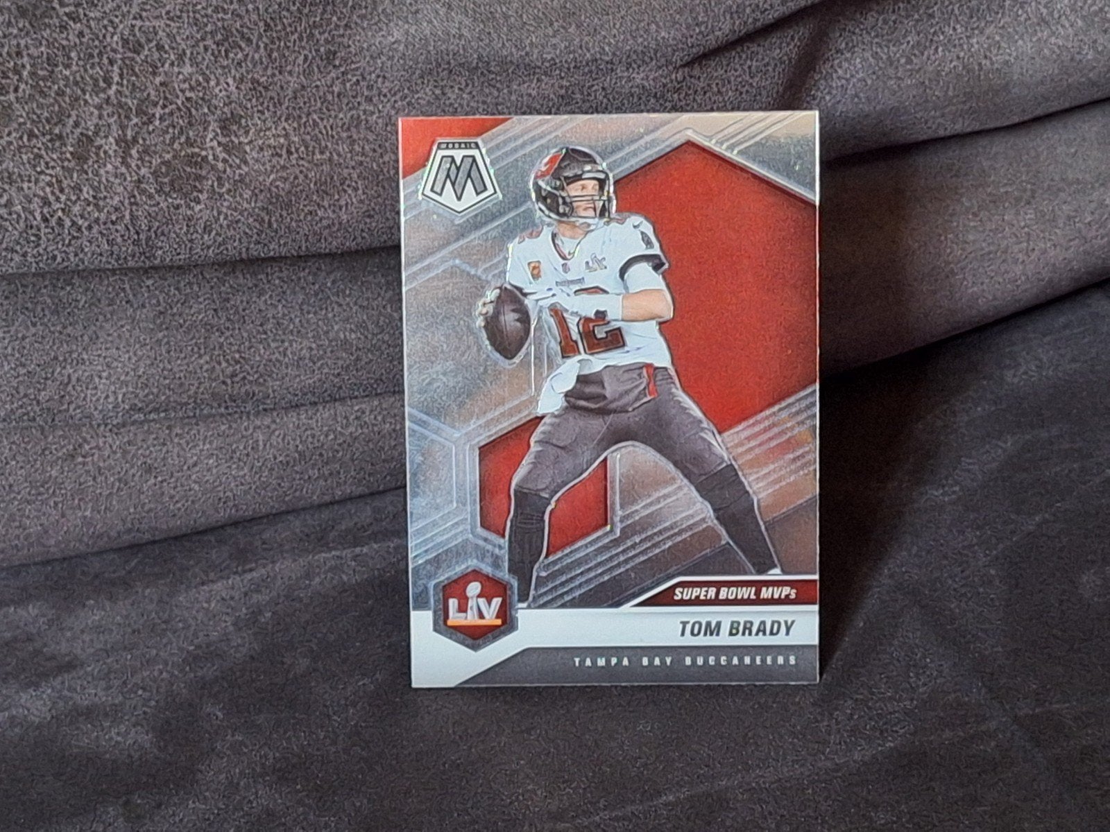Tom Brady #285 2021 Panini Mosaic Super Bowl MVP, Ophalen of Verzenden, Nieuw, Plaatje