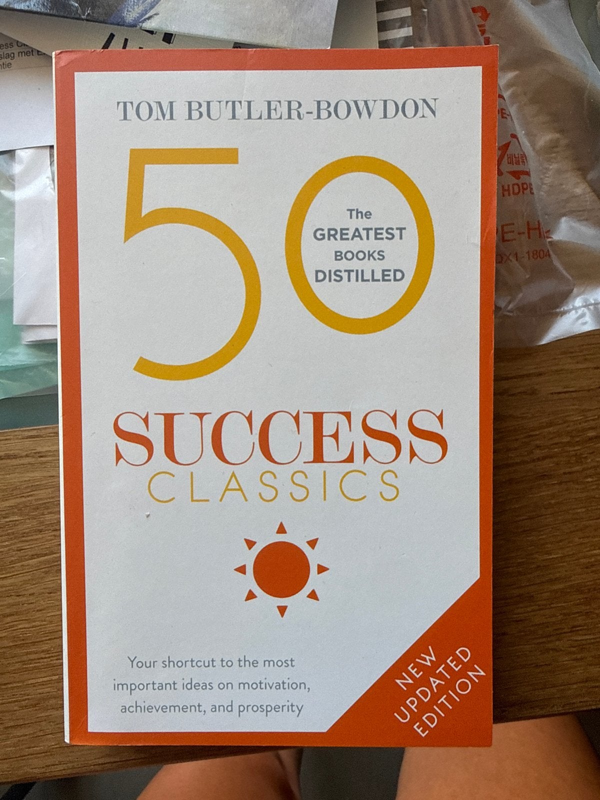 50 Success Classics - Tom Butler-Bowdon (Nieuwe Editie), Boeken, Advies, Hulp en Training, Ophalen of Verzenden, Zo goed als nieuw