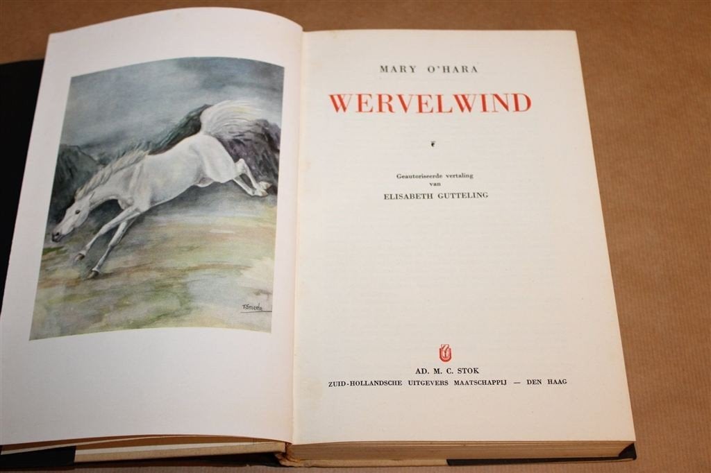 Wervelwind — Roman van Mary OHara, 1953, Ophalen of Verzenden, Gelezen