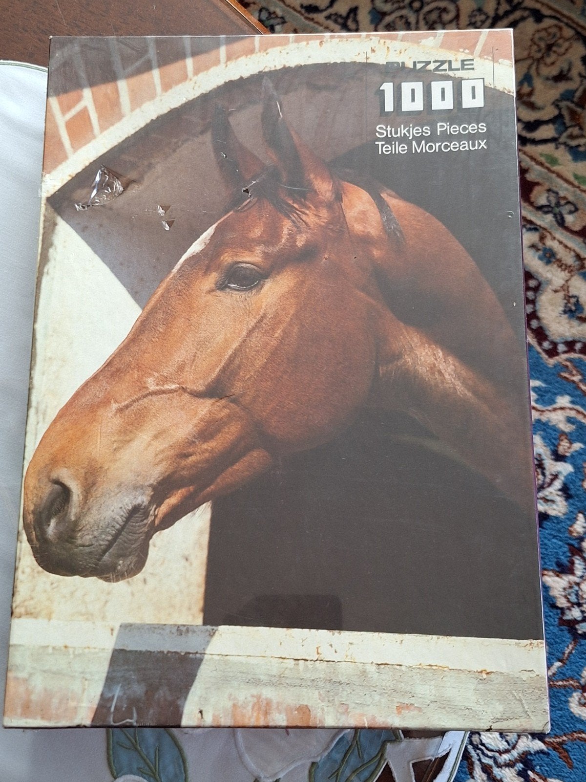Paard Puzzle. 1000 Stukjes. Nieuw In Verpakking., Ophalen of Verzenden, 500 t/m 1500 stukjes, Nieuw, Legpuzzel