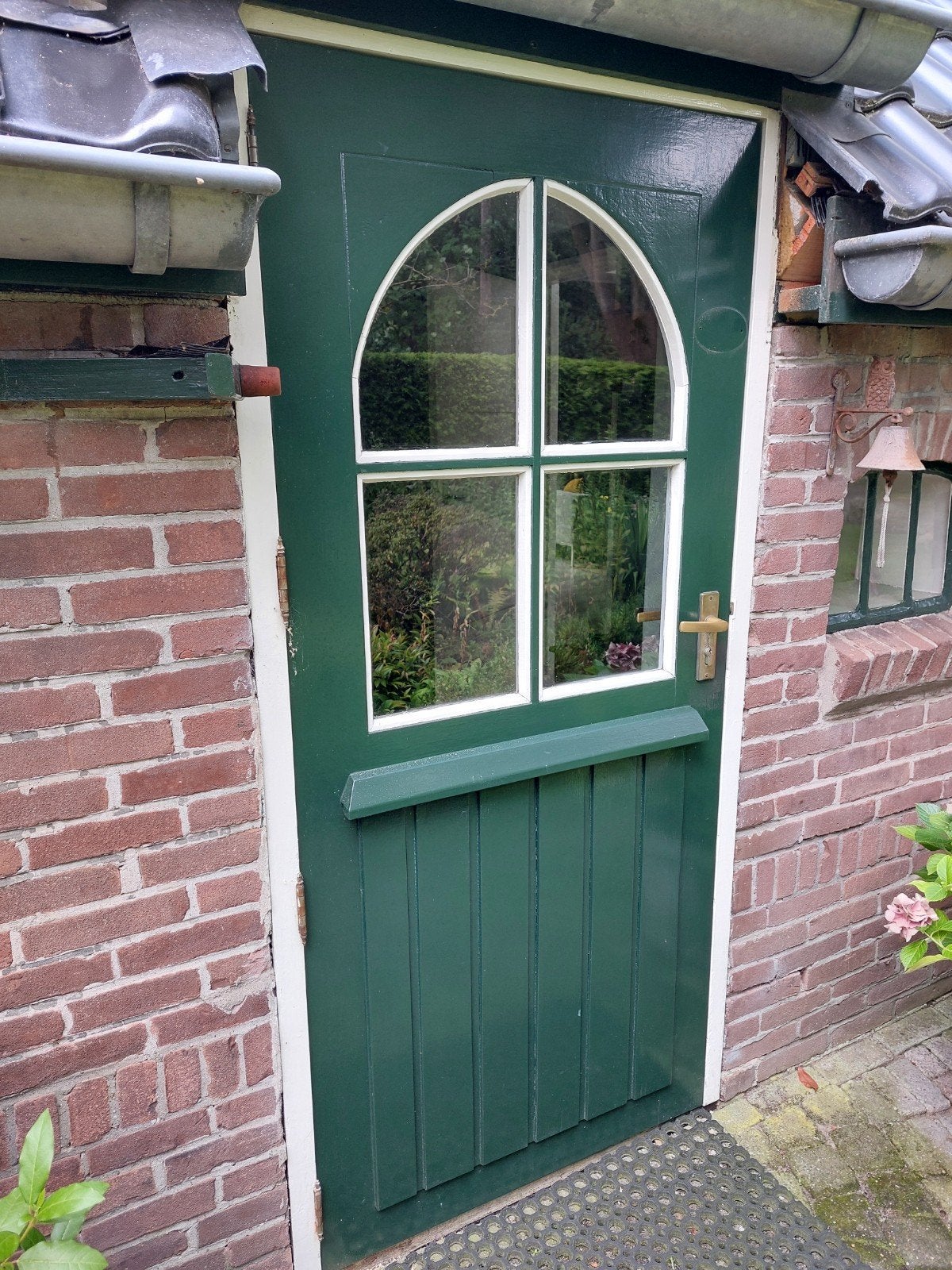 Hardhouten voordeur 82,5x187, Doe-het-zelf en Verbouw, Deuren en Horren, Ophalen, Gebruikt, 80 tot 100 cm, Minder dan 200 cm