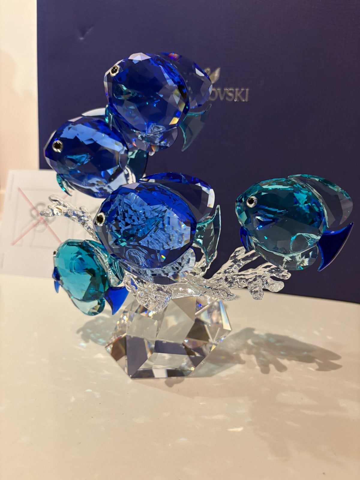 Swarovski school vissen, Verzamelen, Swarovski, Ophalen of Verzenden, Zo goed als nieuw, Figuurtje