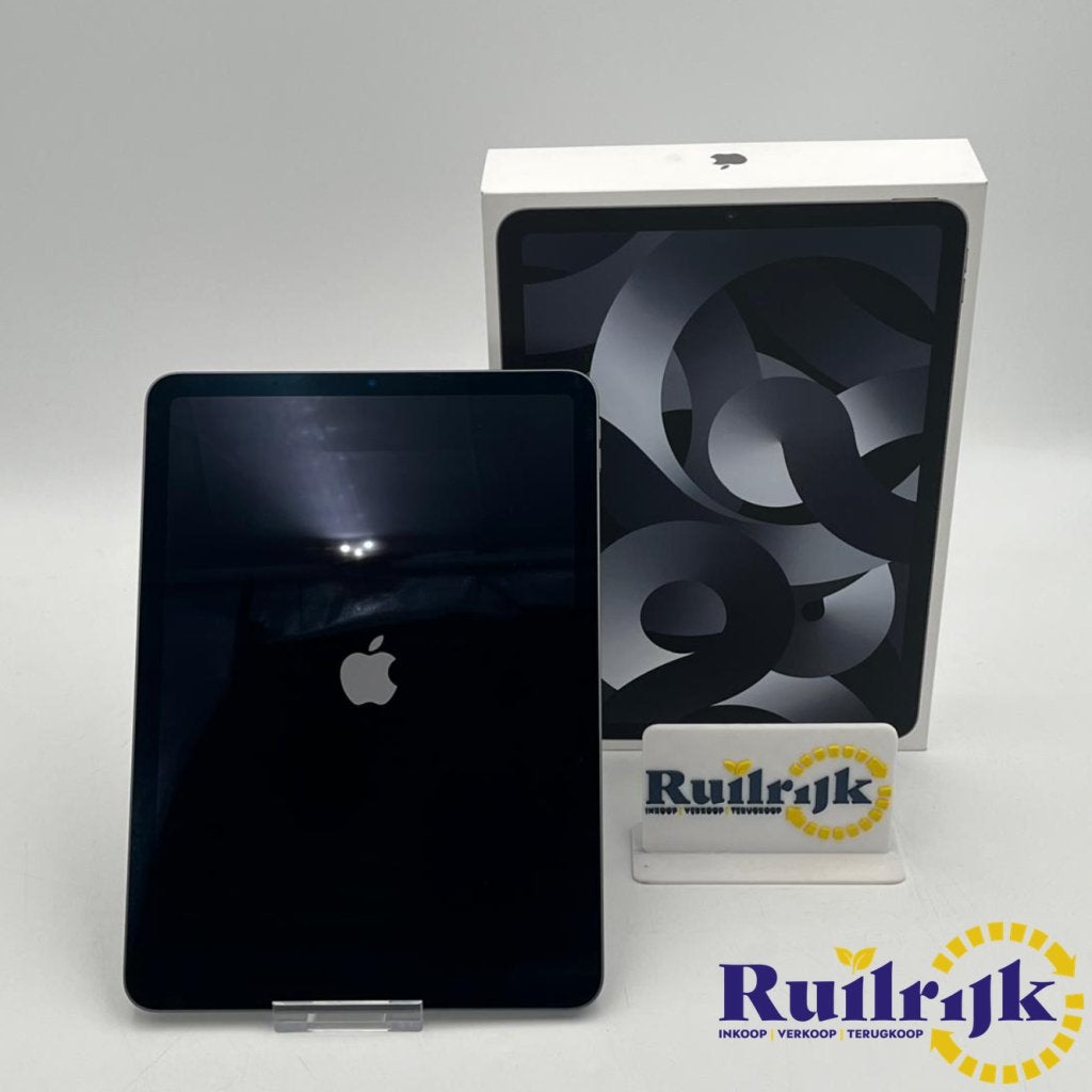 Apple iPad Air 5 m1 2022 64Gb Compleet - Nieuwstaat!, Computers en Software, Apple iPads, Apple, Zo goed als nieuw, Support@apple.com