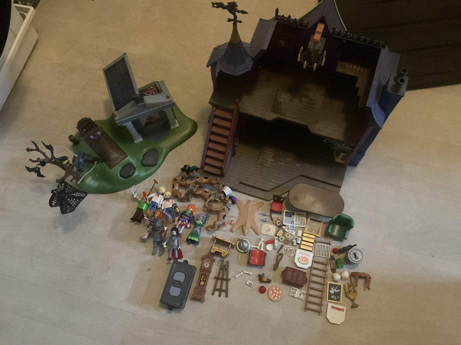 Playmobil scooby doo set, Ophalen of Verzenden, Zo goed als nieuw