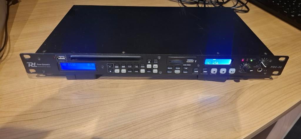 Power Dynamics PDC-35 DJ-set - USB/SD/CD-speler, Ophalen of Verzenden