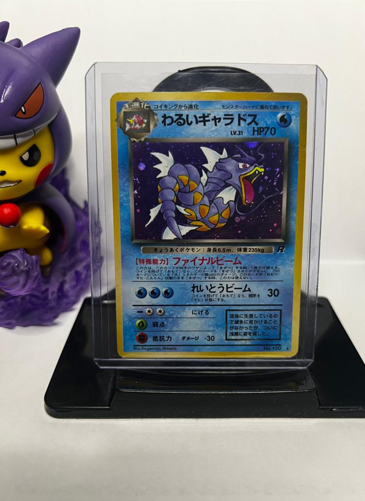 Dark Gyarados, Hobby en Vrije tijd, Verzamelkaartspellen | Pokémon, Ophalen of Verzenden, Gebruikt, Losse kaart, Foil