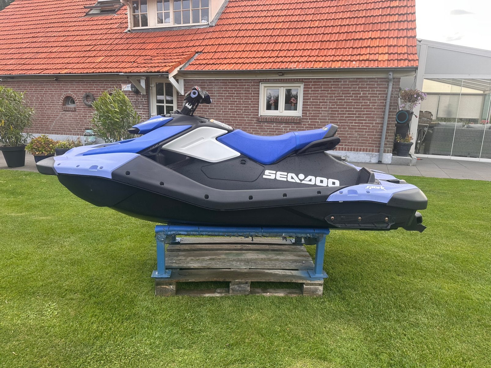 Seadoo Spark Trixx 2024 11 uur NIEUWSTAAT, Watersport en Boten, Ophalen, Zo goed als nieuw, Benzine, 70 tot 120 pk