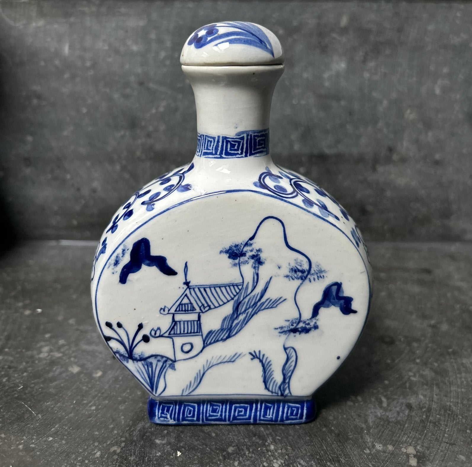Chinees snuifflesje met schroefdop Aziatisch oosters, Ophalen of Verzenden