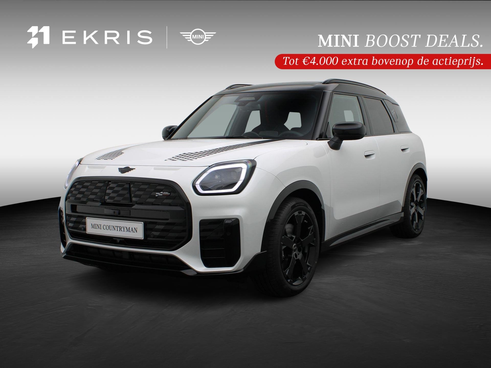 MINI Countryman E John Cooper Works + M Pakket + Getint glas