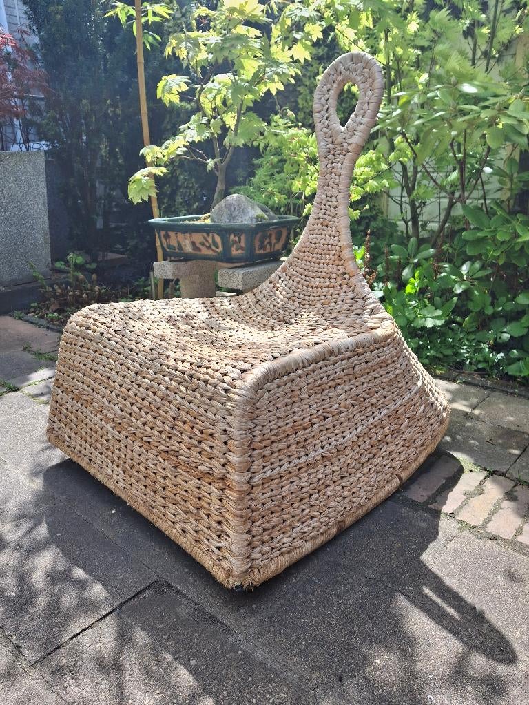 vintage Ikea Gullholmen schommelstoel, Ophalen of Verzenden, Wit, Eén
