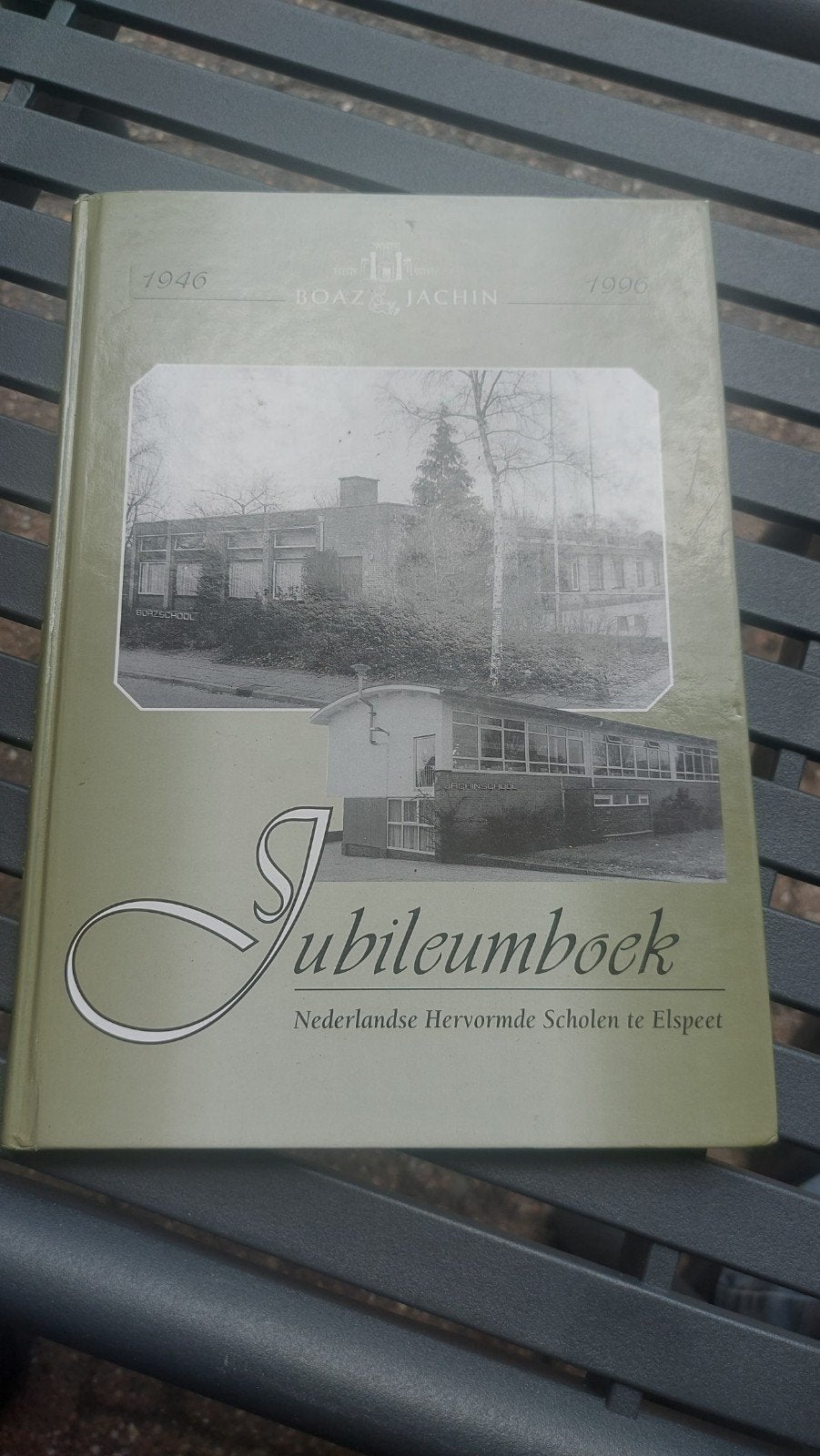 Jubileumboek Nederlandse Hervormde Scholen Elspeet, Boeken, Ophalen of Verzenden, 20e eeuw of later, Gelezen, Onbekend