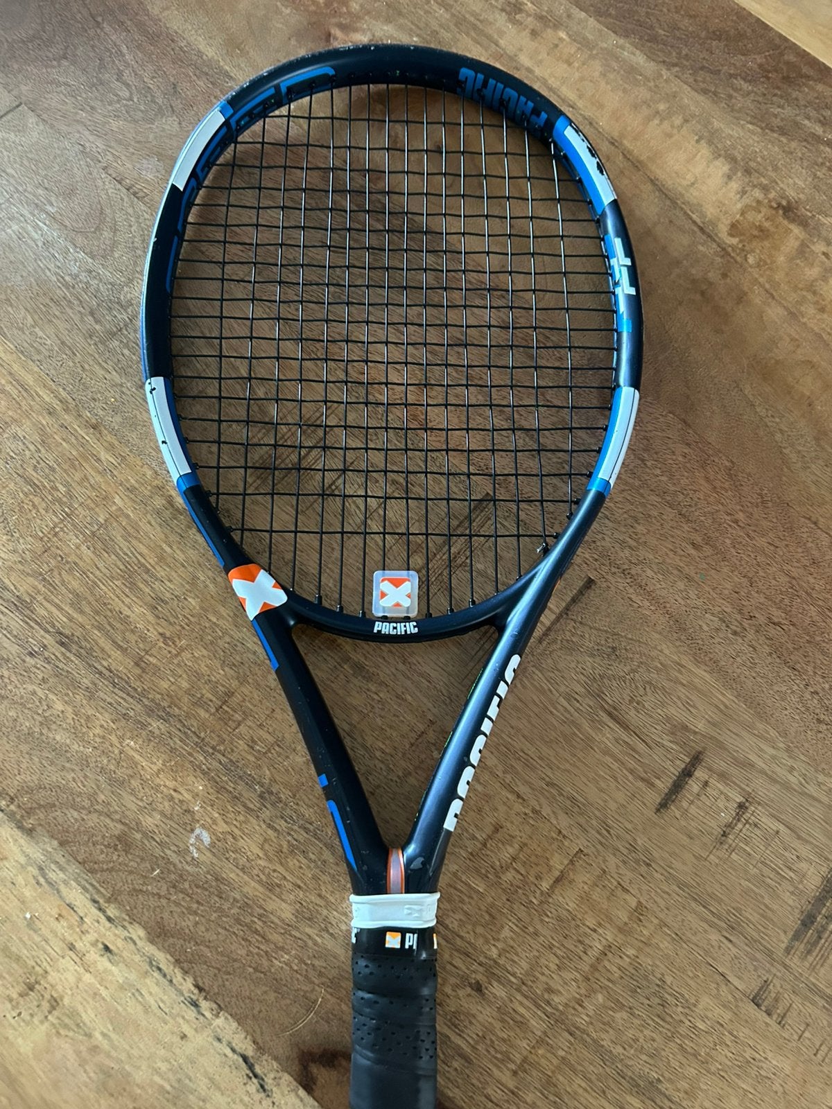 1 of 2 prachtige pacific tennisrackets set €70 los €40, Overige merken, Gebruikt, Ophalen of Verzenden, Racket