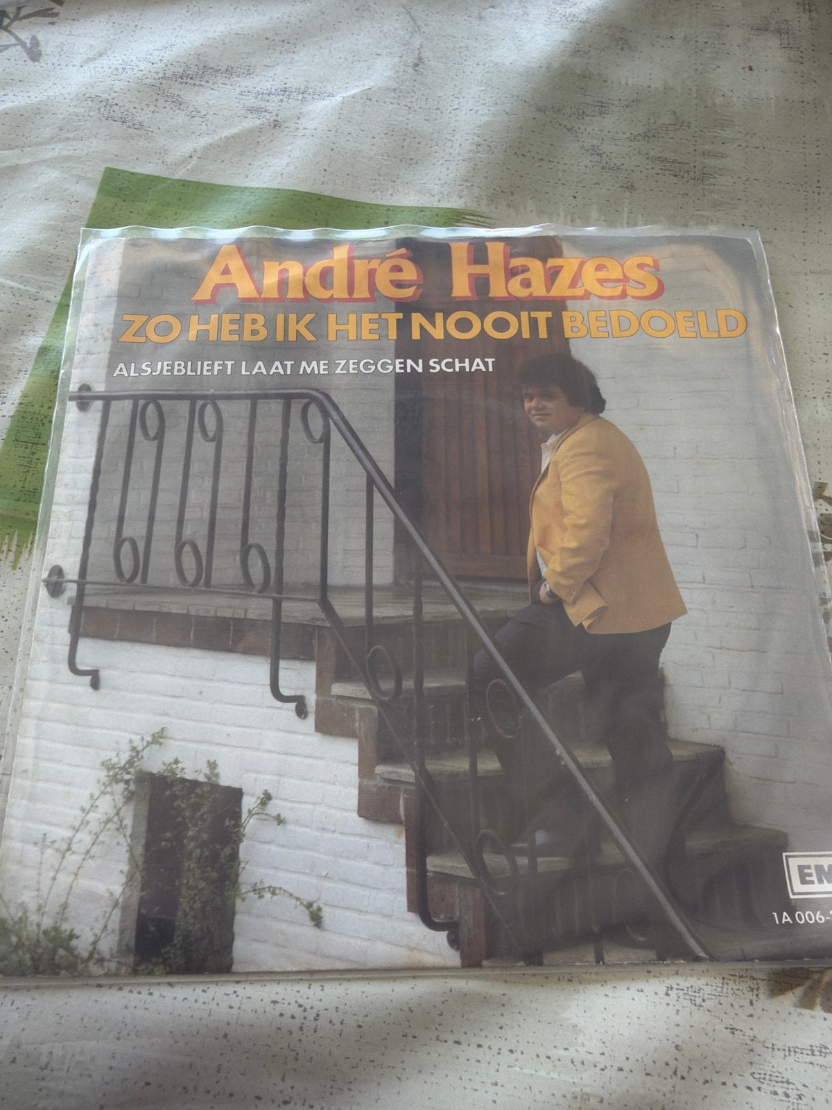 André Hazes - Zo Heb Ik Het Nooit Bedoeld (Single), Ophalen of Verzenden, Gebruikt, Levenslied of Smartlap