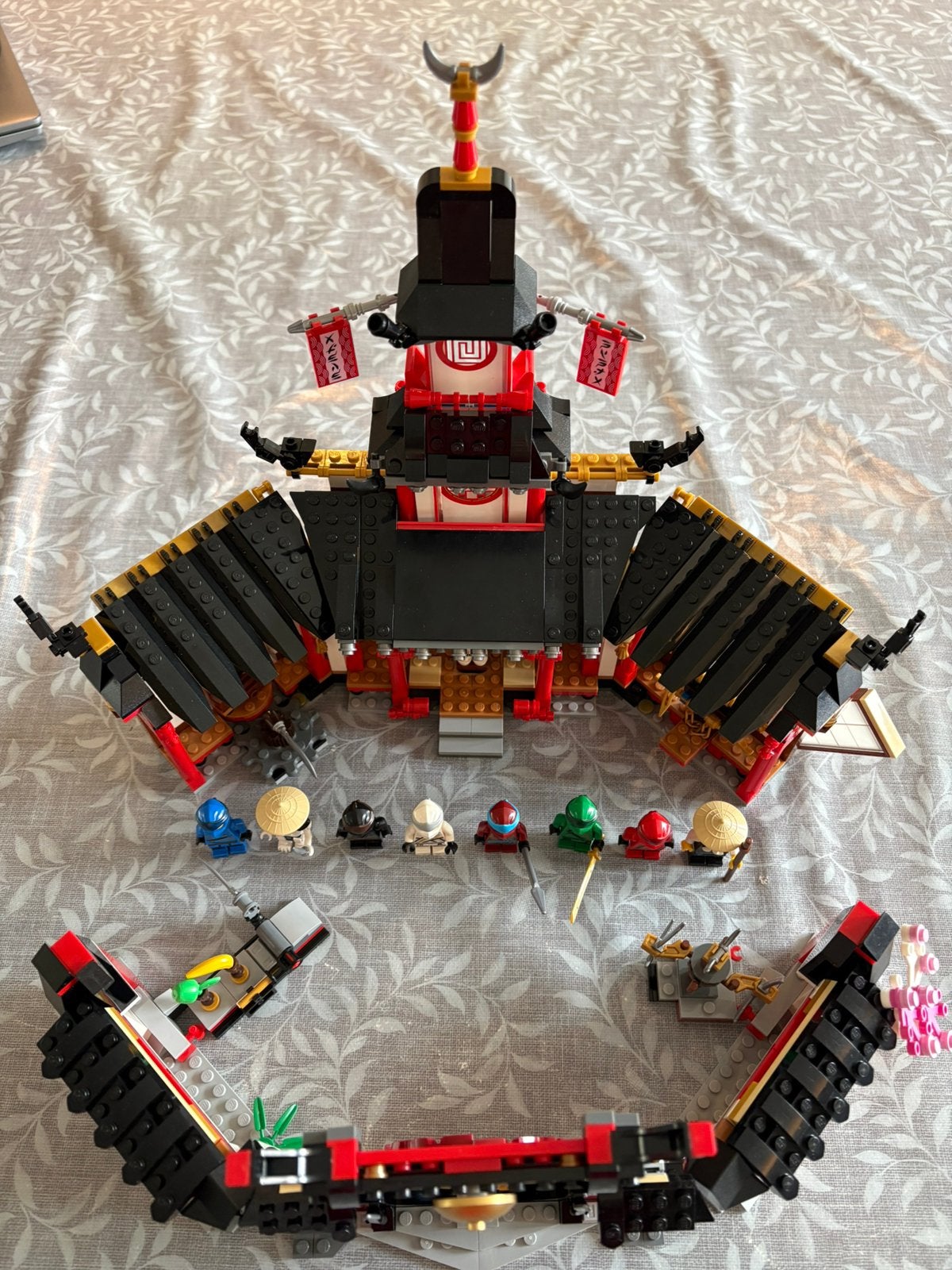 Lego 70670 Het Spinjitsu klooster Ninjago, Gebruikt, Lego, Ophalen of Verzenden, Compleet