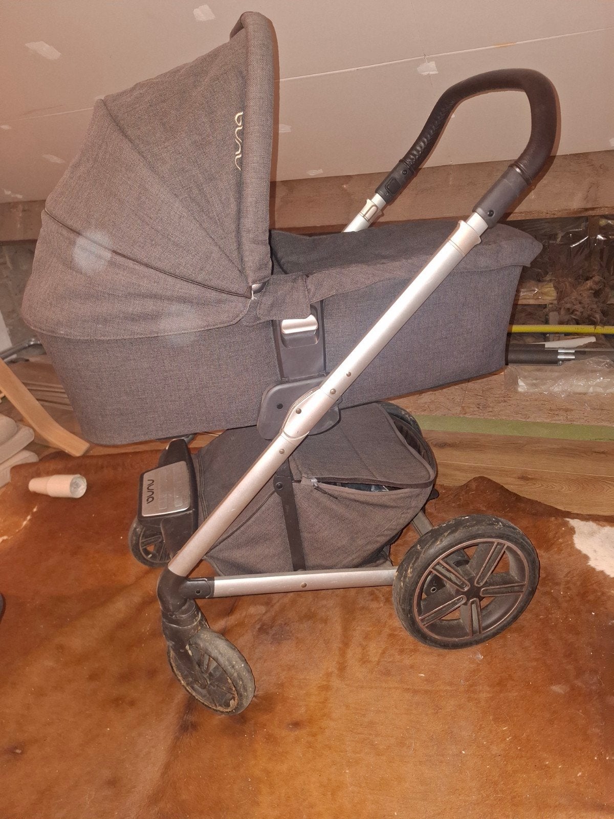 Nuna Mixx complete Kinderwagen met Reiswieg, Ophalen, Gebruikt, Overige merken, Met reiswieg