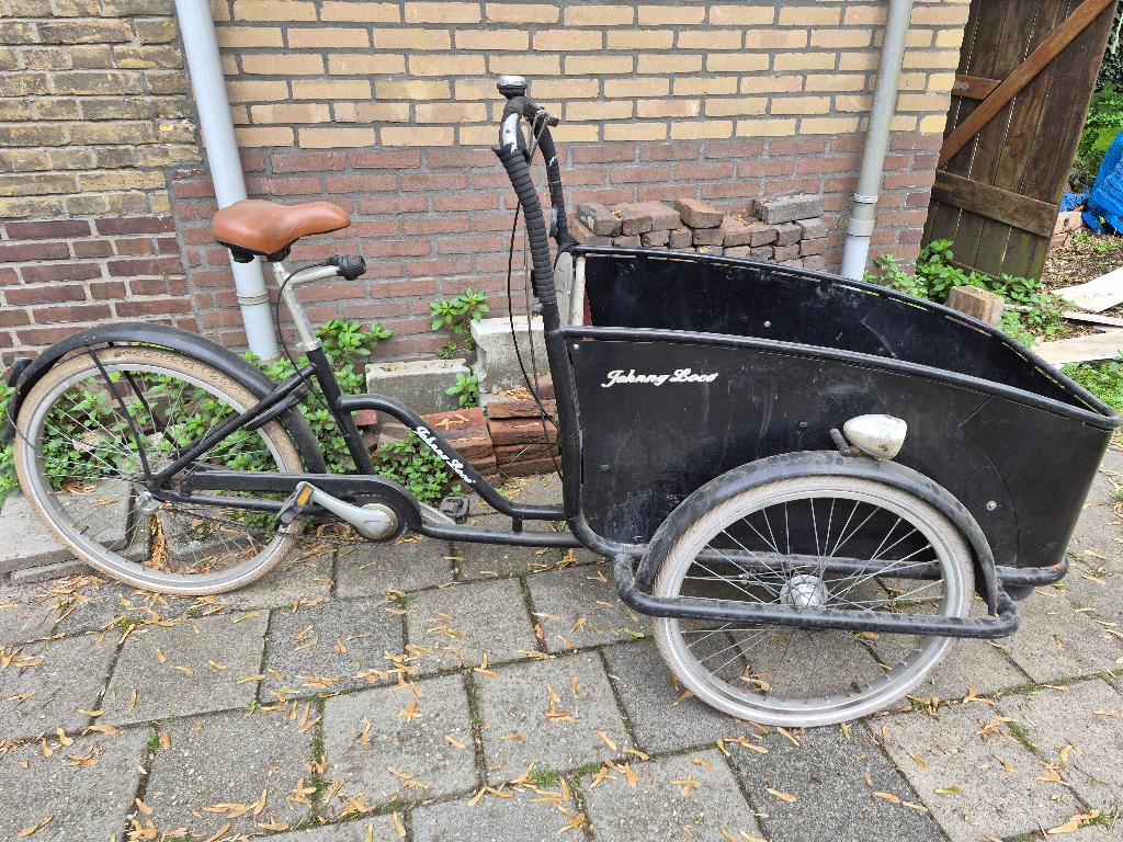 Johnny Loco bakfiets, Ophalen, Gebruikt, 2 kinderen, Johnny Loco