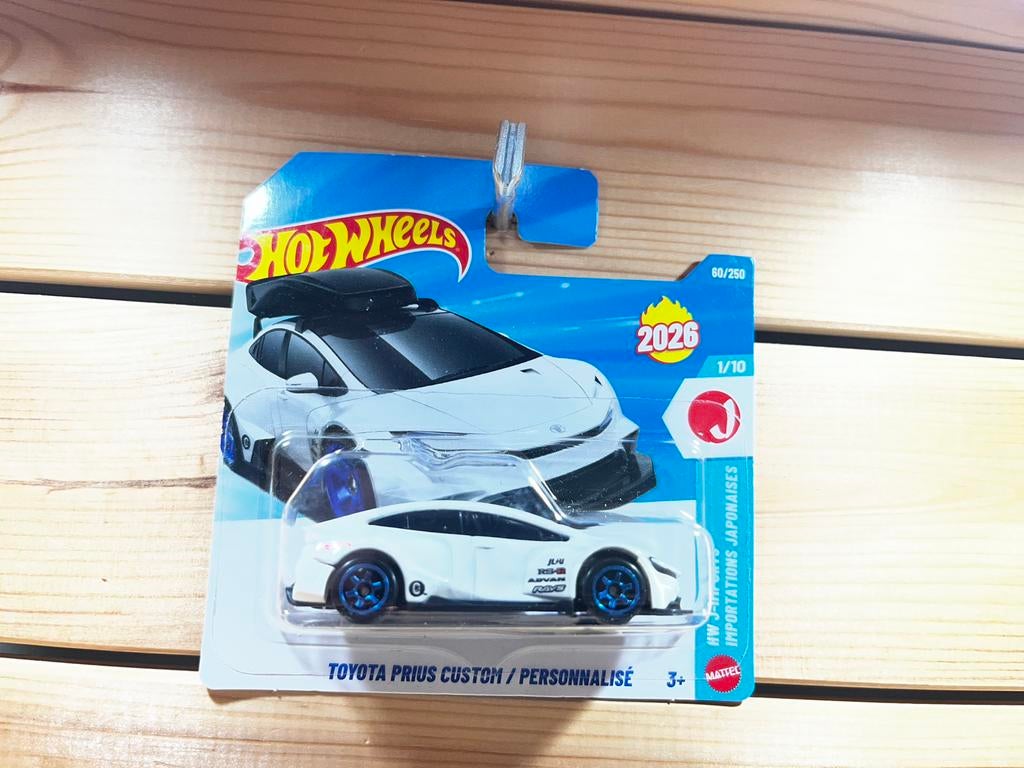 Toyota Prius met dakkoffer hotwheels, Ophalen of Verzenden, Zo goed als nieuw, Auto