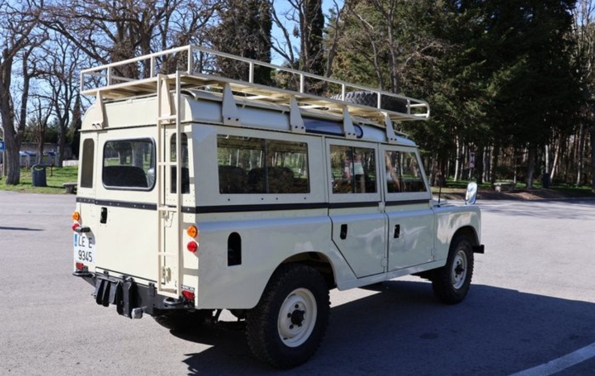 Metalen dakrek voor Land Rover Series 3 109 (poedercoat), Ophalen, Gebruikt