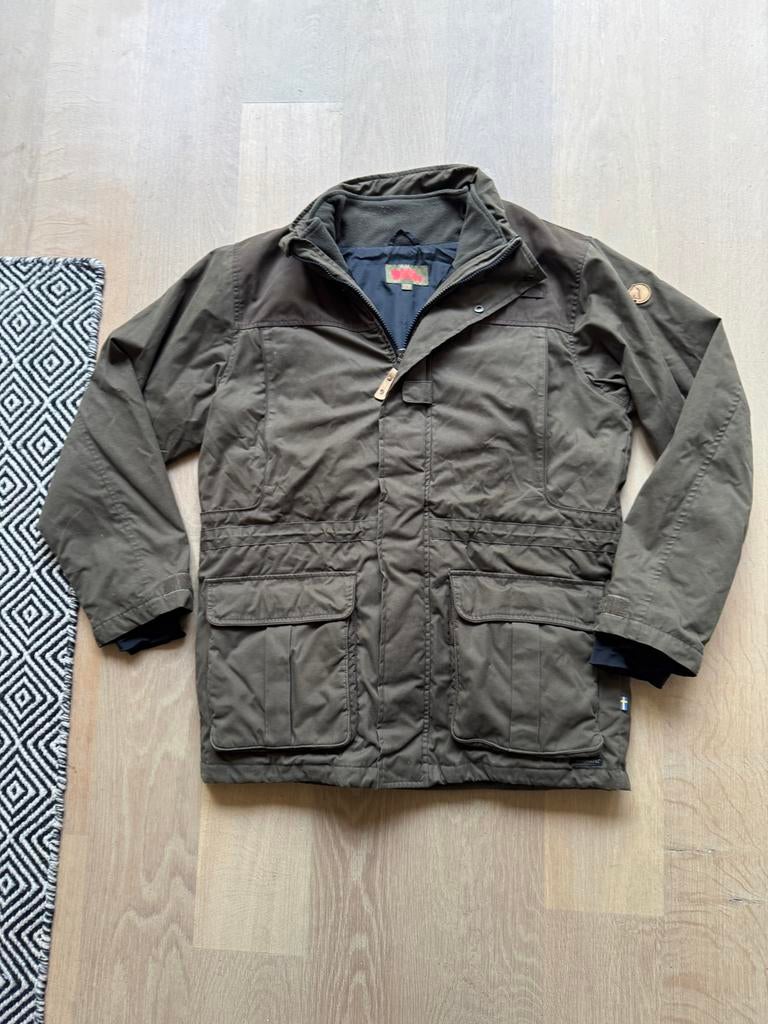 Prachtige fjallraven brenner jacket 3 in 1 maat m hydratic, Ophalen of Verzenden, Zo goed als nieuw, Maat 48/50 (M), Groen