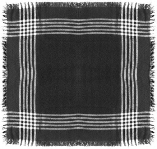 Omslagdoek NIEUW Geweven 76 cm x 82 cm Bedrag voor 3e wereld, Ophalen of Verzenden, Nieuw
