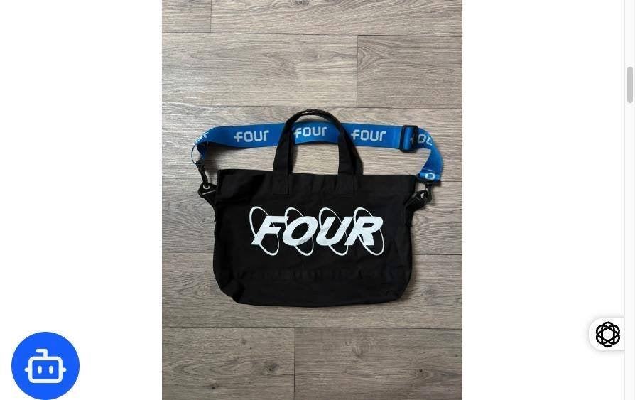 Four Amsterdam Tas Blauw, Ophalen of Verzenden, Zo goed als nieuw, Heren