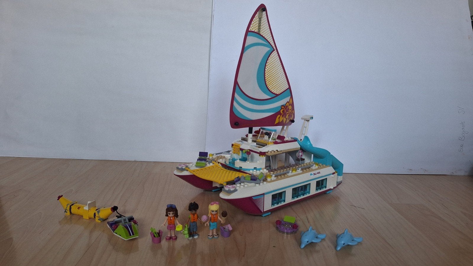 Lego Friends Sunshine Catamaran 41317, Ophalen, Zo goed als nieuw, Overige merken