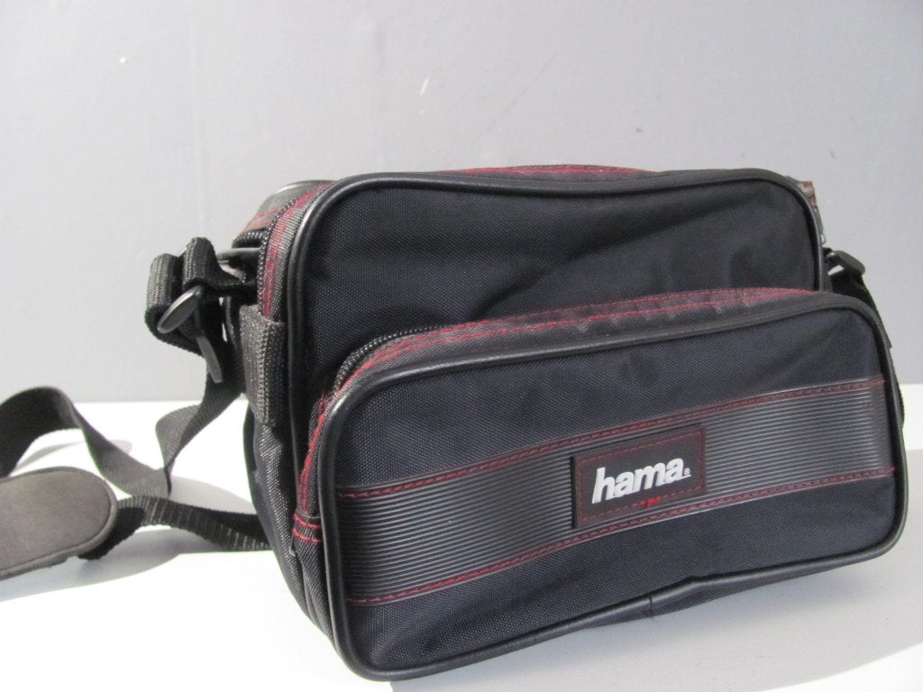 HAMA fototas  binnenmaat :23 x 11 x 17cm, Audio, Tv en Foto, Schouderband, Overige kleuren, Ophalen of Verzenden, Zo goed als nieuw