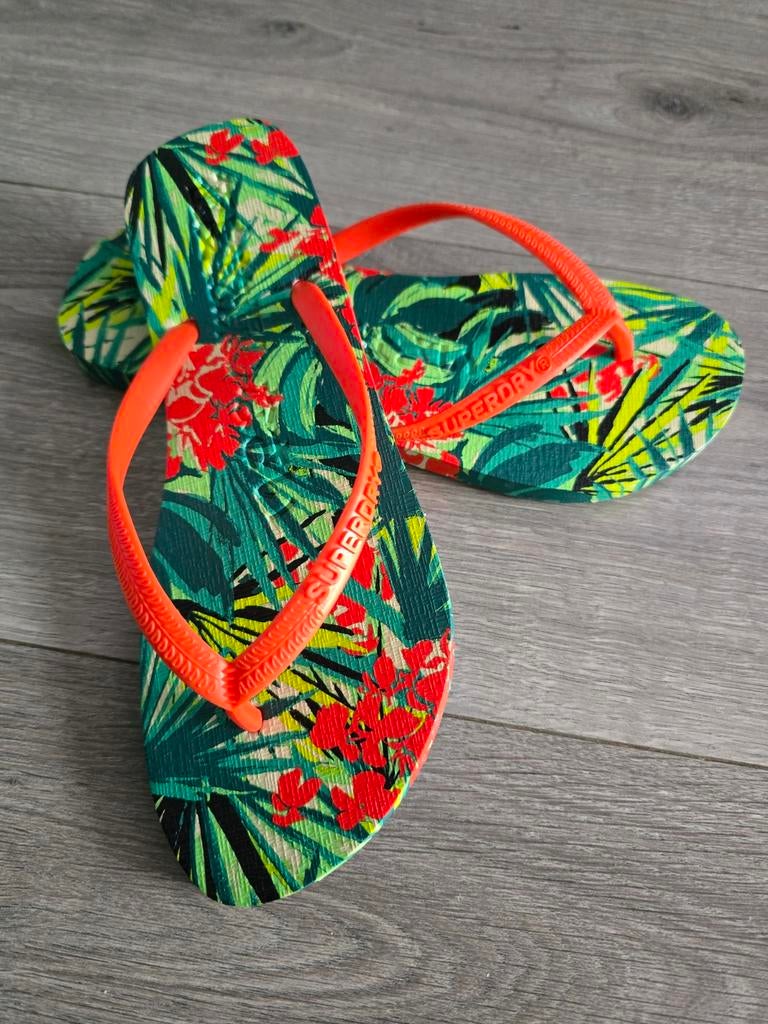 Dames Superdry Sleek Slippers, maat 36-37, Nieuw (LI4), Ophalen of Verzenden, Nieuw