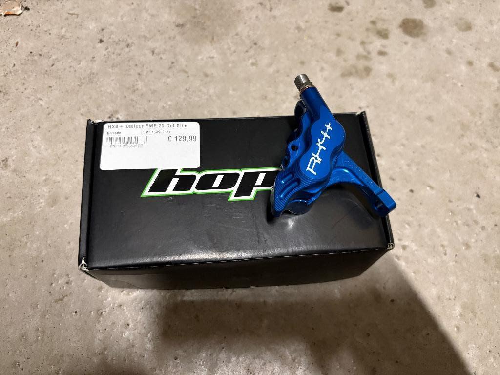 HOPE RX4+ flatmount Remklauw +20mm – DOT – Blauw, Ophalen of Verzenden, Nieuw, Racefiets